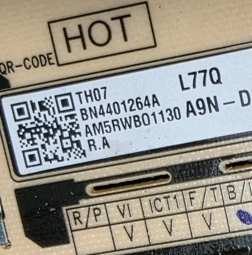 Samsung 77" Oled QN77S90DAFXZA Power Supply Board BN44-01264A - Image 2 of 2