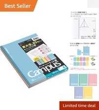 Eco-Friendly Campus Notebook Set - 30 Sheets, Dotted Ruled, Perfect for Journals