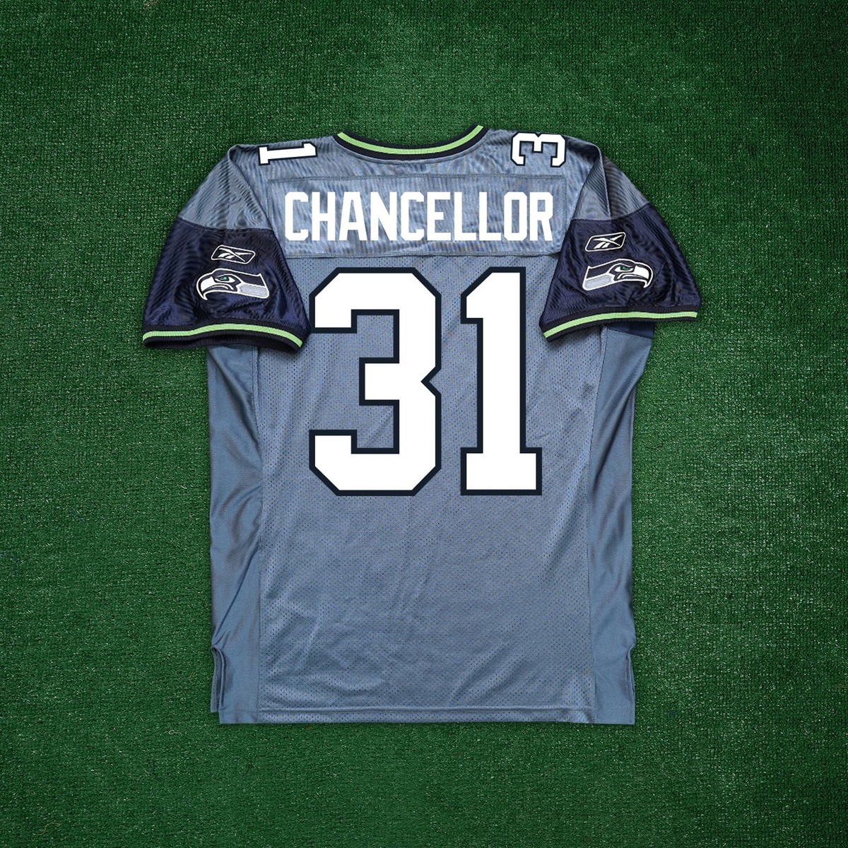 Kam Chancellor Reebok Seattle Seahawks Authentic On-Field EQT