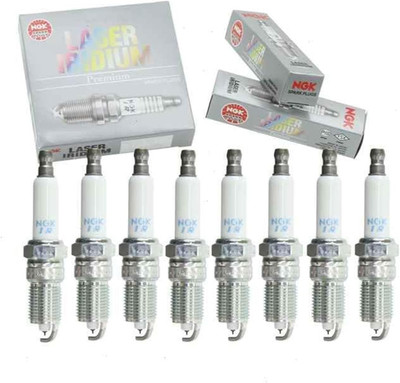 8 Pc NGK Laser Iridium Spark Plugs Compatible with Chevrolet Silverado 1500 4.8L