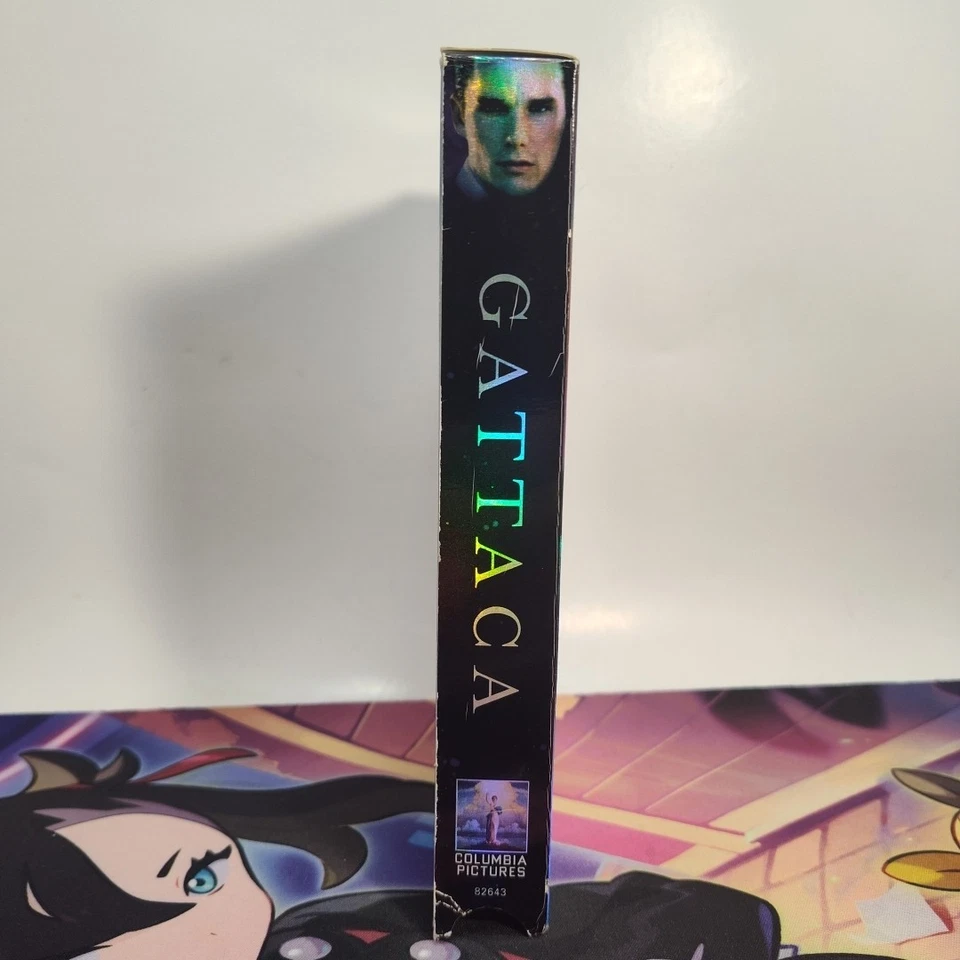 Gattaca (VHS, 1998) Ethan Hawke Uma Thurman Sci-Fi Promotional Copy Not For Sale - Image 2 of 4
