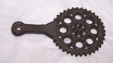 Vintage Wilton Mini Cast Iron Trivet Cast Iron Trivet 3  x5  