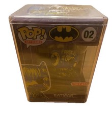 Funko Pop! Batman Serie de Arte #02 Azul Amarillo Objetivo Exclusivo Sellado Pila Dura