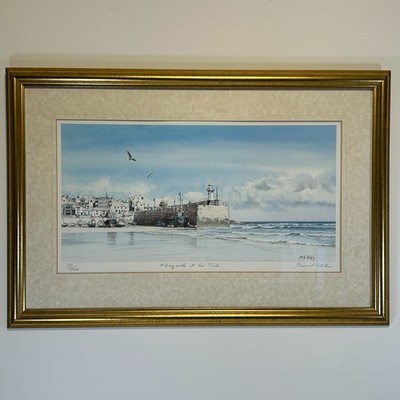 David Willis    Alongside at Low Tide  Limited Edition Framed Print   No. 771/12