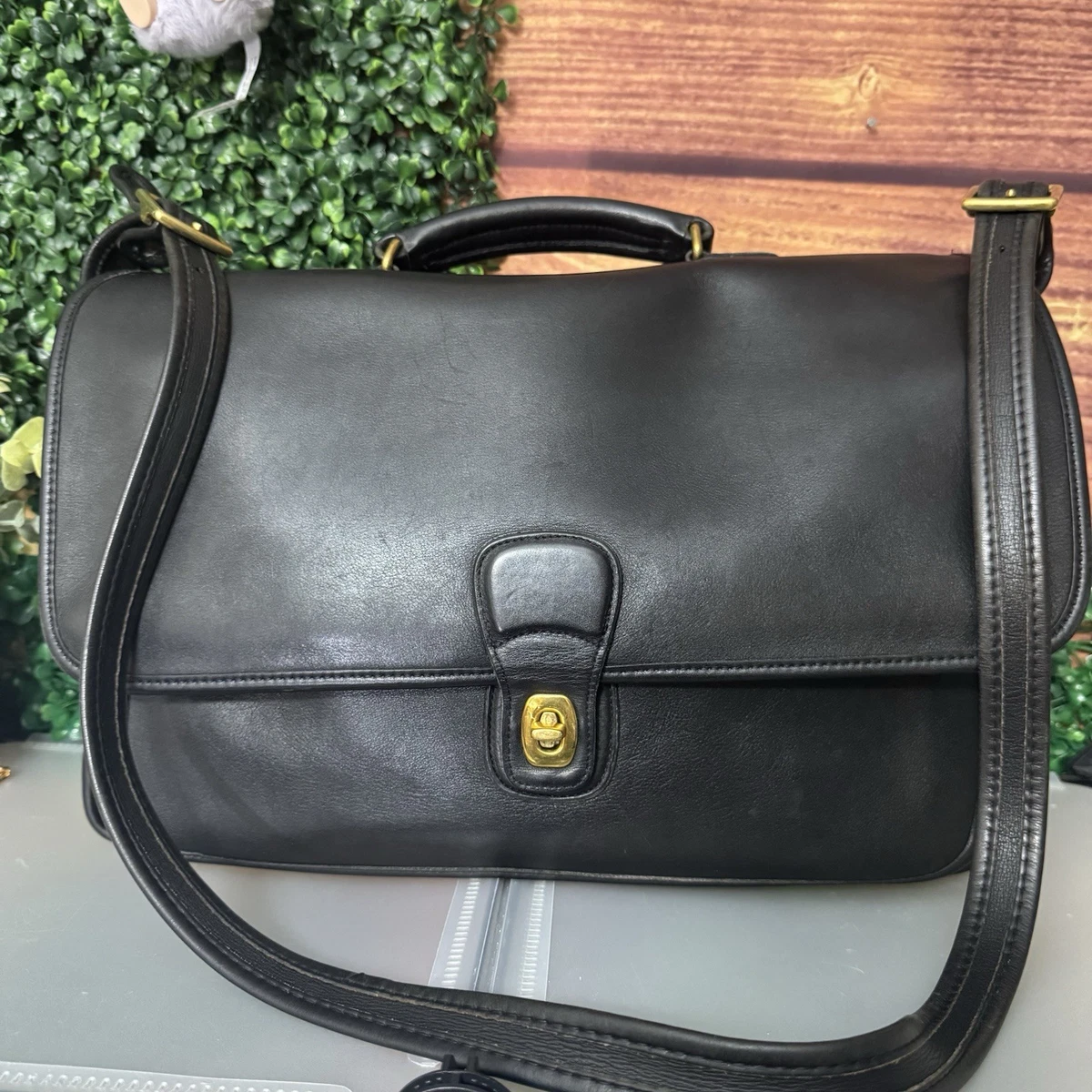 Coach Solid Briefcase/Document Case Bags & Handbags for Women for