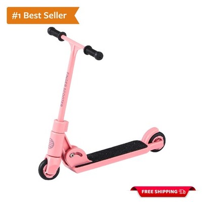Compact Finger Scooter with Realistic Brake - Educational Play for Teens