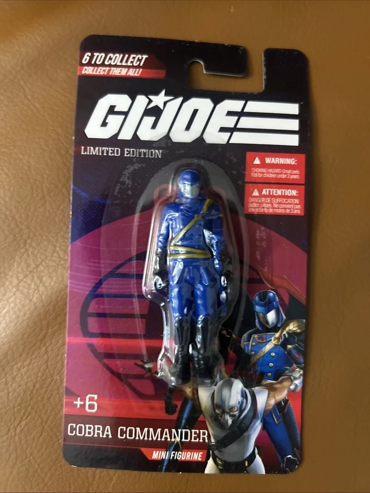 LOTE 6 ~ GI Joe Mini DUKE Destro OJOS DE SERPIENTE Cobra Red Ninja Roadblock PREXIO NUEVO Foto 2 de 4