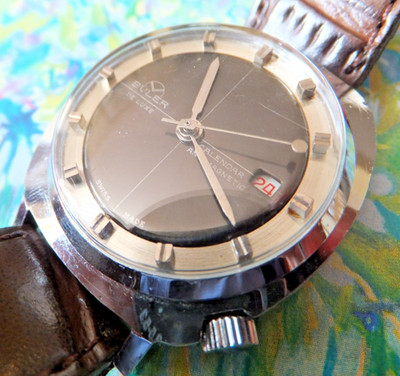 Hervorragende Buler 36mm Handaufzug Kalenderuhr