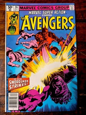 Marvel Super Action #26 (Marvel Comics December 1980) starring The Avengers 