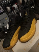 - Jordan 12 Black University Gold