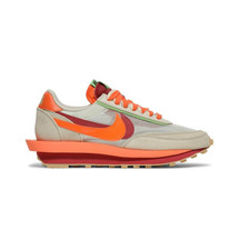 Nike LD Waffle sacai CLOT Net Orange Blaze 'Kiss of Death' 100