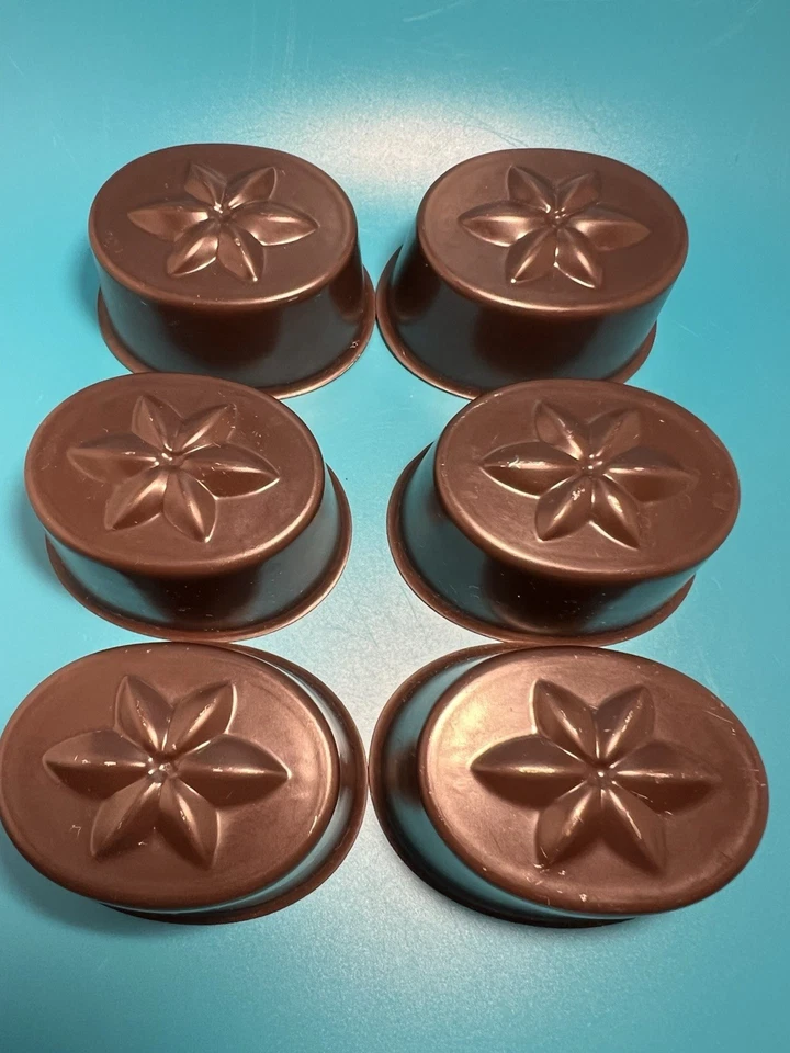 Антипригарная металлическая форма для чашки пудинга в виде звезды, набор из 6 штук - Изображение 2 из 4