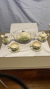 Lily of the Valley Porcelain Bone China 7 Piece Tea Set 💥