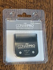 New  Sealed Conairpro High Carbon Settl Blade Set 3/8" 9.5 mm F4 Model GGRRB4FP