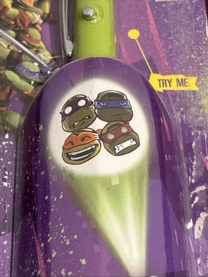 Pluma Proyectora Teenage Mutant Ninja Turtles De Colección Nueva Foto 4 de 4