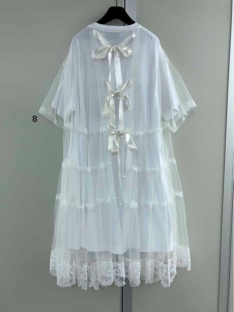 simone rocha チュールワンピース H&M Simone Rocha シモーネロシャ チュールワイドドレス