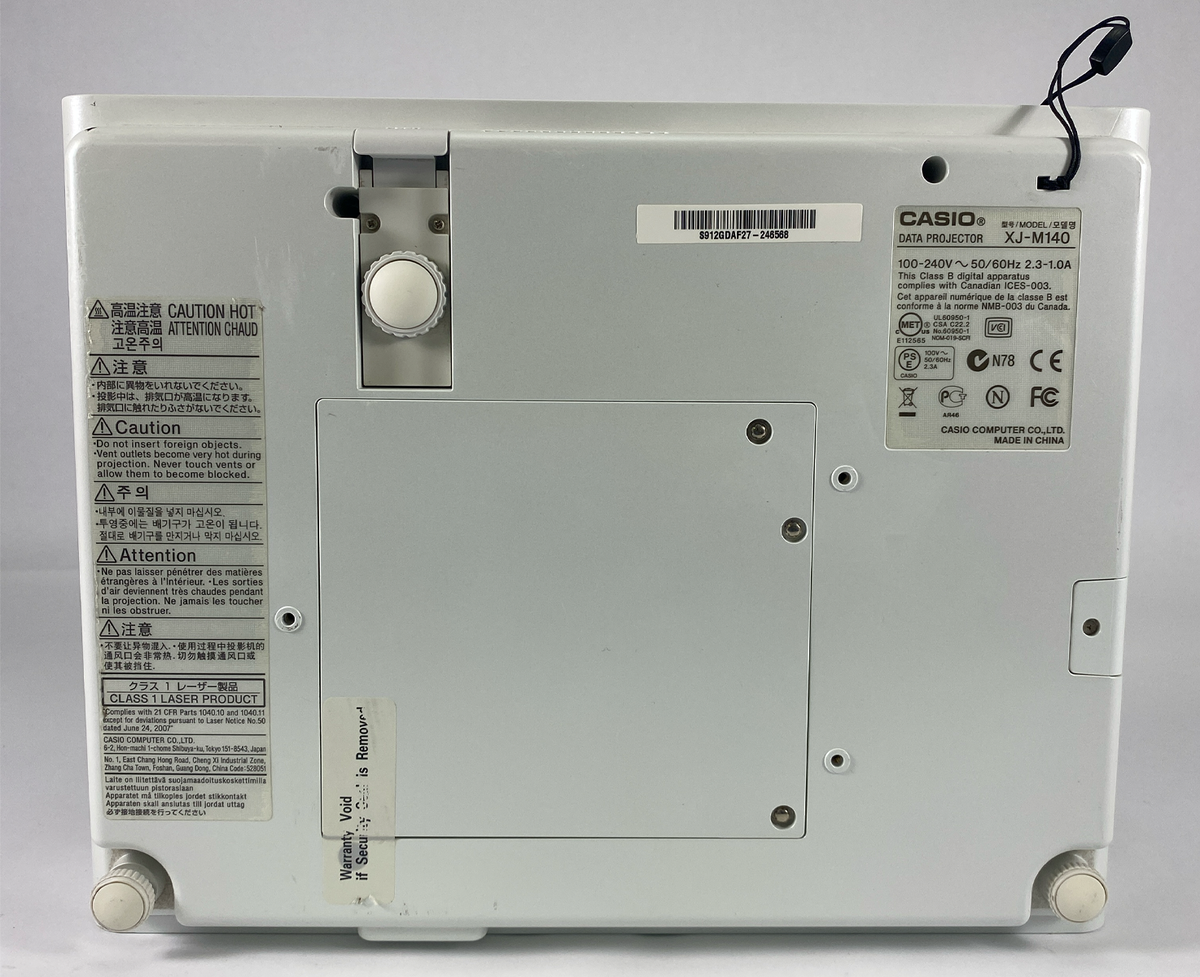CASIO プロジェクター　XJ-M140 XJ-M140 - Standard Models - Projectors - CASIO