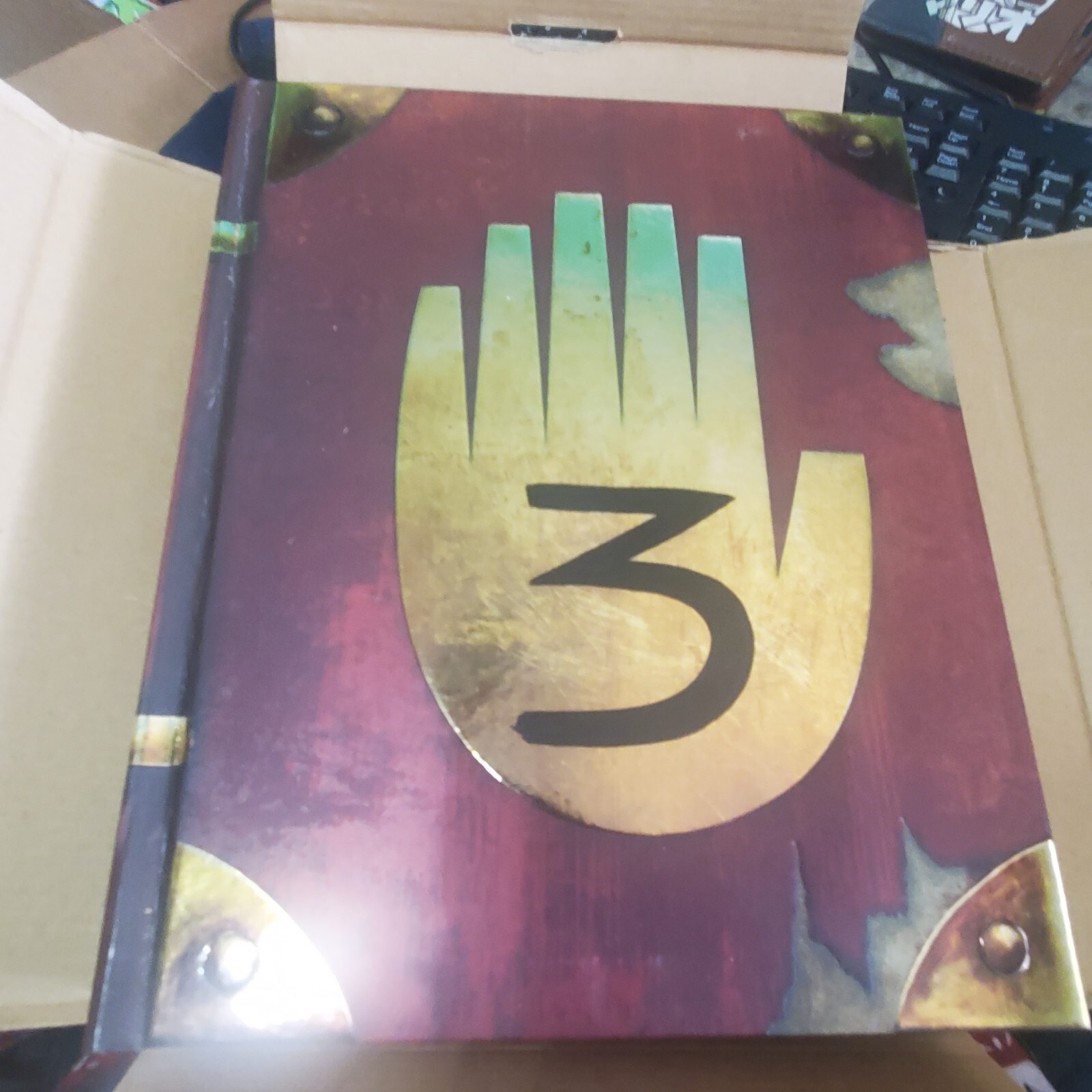 Gravity Falls Journal 3 Special Black Light Edition Limited Signed