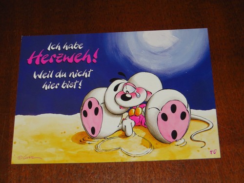 Diddl Postkarte I -Serie Deutsch AUSSUCHEN Rarität NEU 1-100 Rückseite grau - Picture 24 of 35