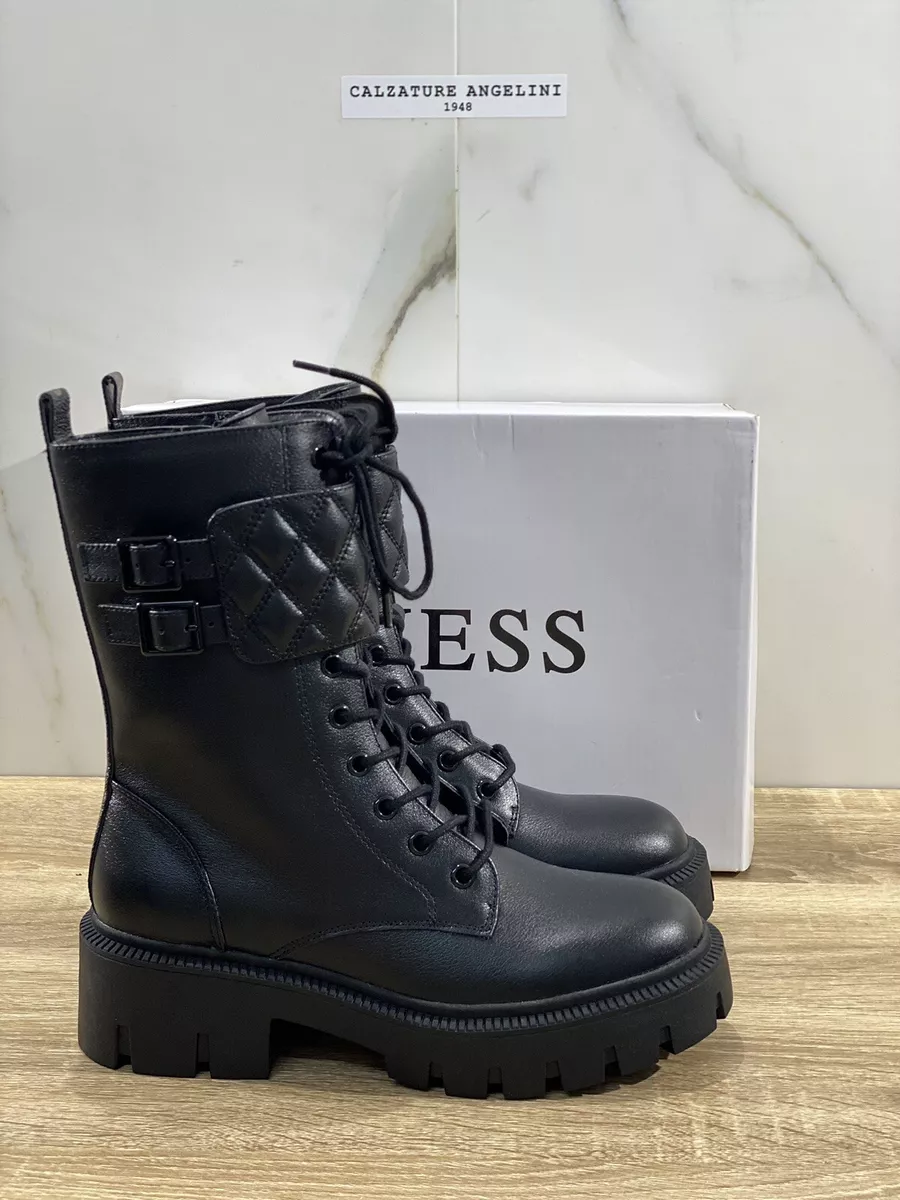 Guess combat boots deals