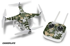 DJI Phantom 3 Drone Wrap RC Quadcopter Decal Sticker Custom Skin Accessory CP A