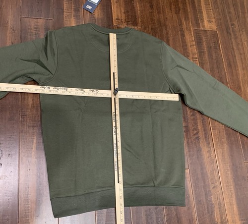 U.S. Polo Assn. Crew Fleece Men's Large Olive Green Embroidered Crew Neck - Bild 8 von 9