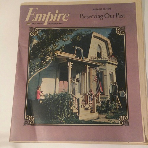 Denver Post Empire Section 29. August 1978 Zeitung mit Joslins Ad Insert Geschichte
