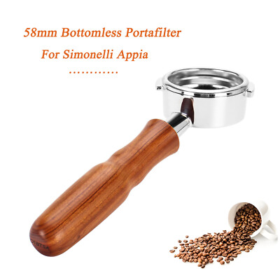 58mm Espresso Bottomless Portafilter For Nuova Simonelli Aurelia Premier Maxi