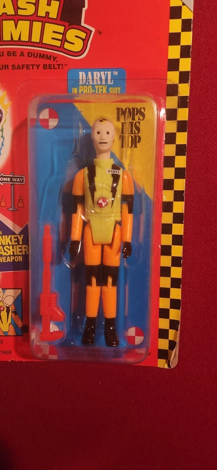 Figura de acción de colección 1992 Tyco Incredible Crash Dummies Daryl Pro-Tek Suit nueva Foto 2 de 4