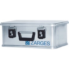 Zarges Alu-Transportbehälter, Mini-XS-Box, 2 Schlösser 24 l 500x340x200 mm 40860