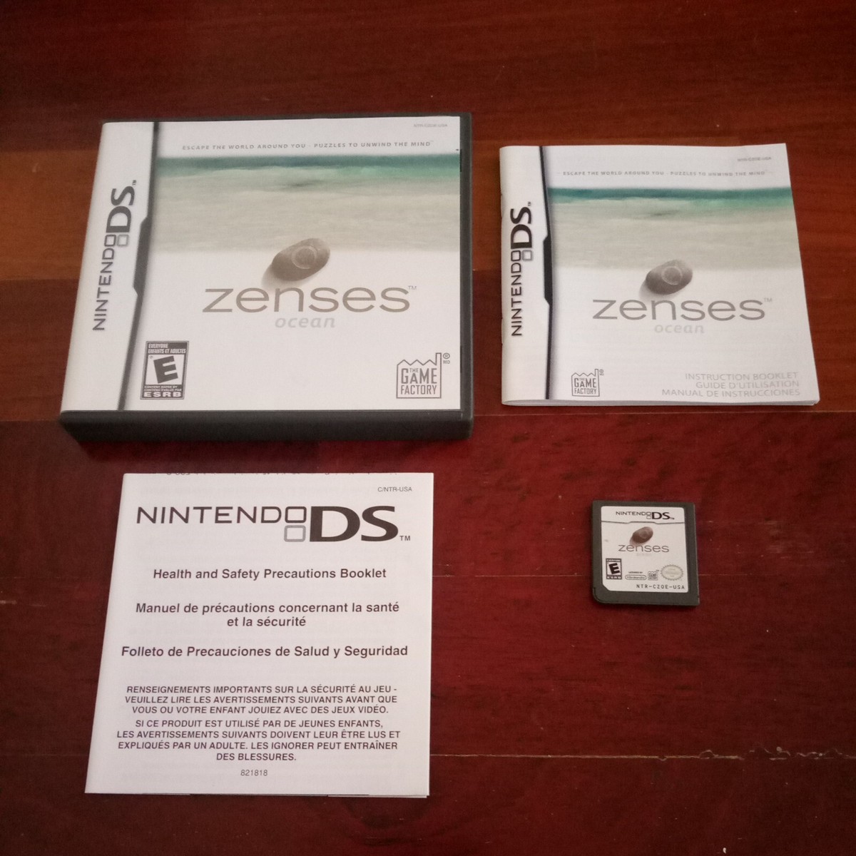 DSカセット 3セット  5800円 Zenses: Ocean (Nintendo DS, 2008) 876930007613| eBay