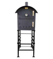 Ramster Holzbackofen Brotbackofen Flammkuchenofen Pizzaofen MIT UNTERGESTELL