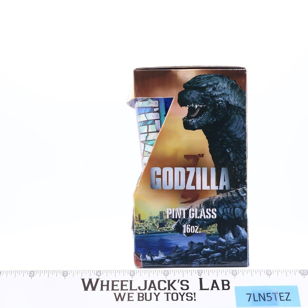 Godzilla Blue 16oz Pint Glass Toho Legendary NEW | eBay
