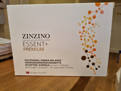 ZINZINO Essent + premium Kaps, Omega-3 Zellschutz für Herz, Gehirn und Immunsys.