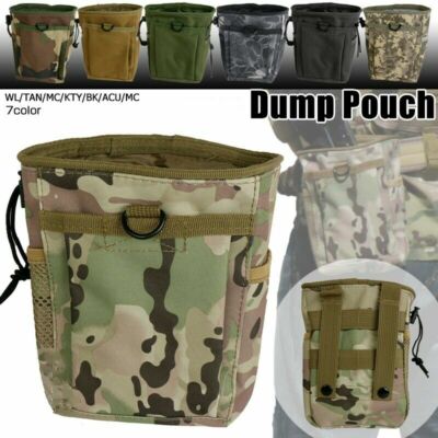Tactical Utility Drop Dump Magazine Pouch Heavy Duty Molle - Foto 7