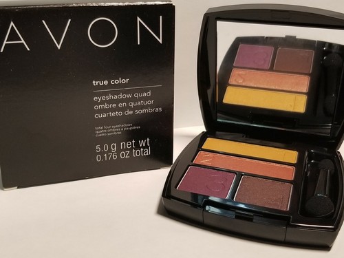 AVON TRUE COLOR Quad, Trio, Duo & Single Eye Shadow, Lip Stick, Blush, Concealer - Picture 2 of 120