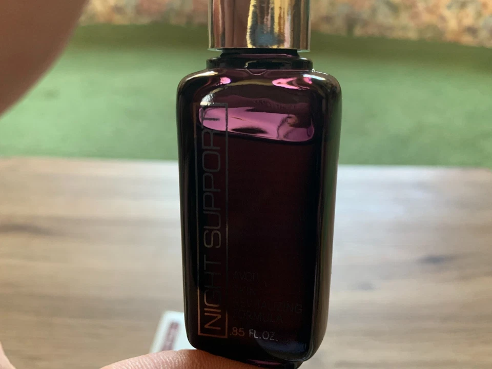 SUERO REVITALIZANTE PARA LA PIEL AVON NIGHT SUPPORT DE COLECCIÓN .85 FL OZ USADO Foto 3 de 4