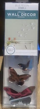 Blue Moon Studios Adhesive Mirrored Wall Decor Includes 12 Mirror Butterflies 