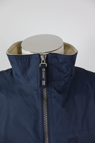 GANT GIUBBINO SMANICATO GILET UOMO TG M MAN JACKET VINTAGE CASUAL - Foto 2 di 9