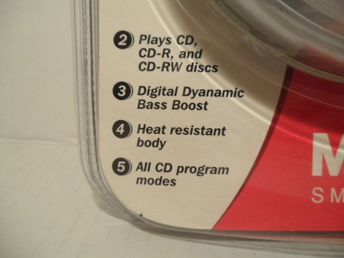 MPC250 CD Portable 45 Sec. Electronic Skip Protection JOGPROOF MAGNAVOX NEW - Picture 3 of 9