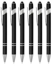 10x Metall Kugelschreiber Premium Set 10 Stück Schwarzmatt Sonderangebot