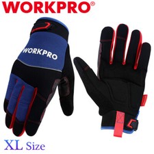 WORKPRO XL Size Safety Work Gloves Touch Screen Non-Slip Mechanic Working Gloves