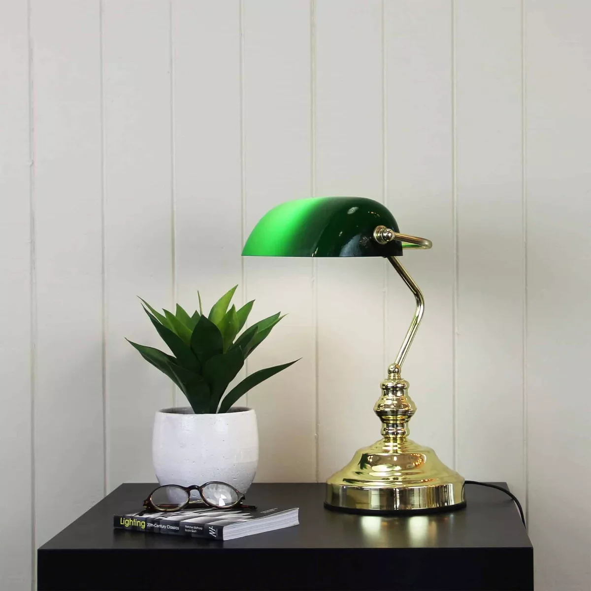 Dark green lamp deals