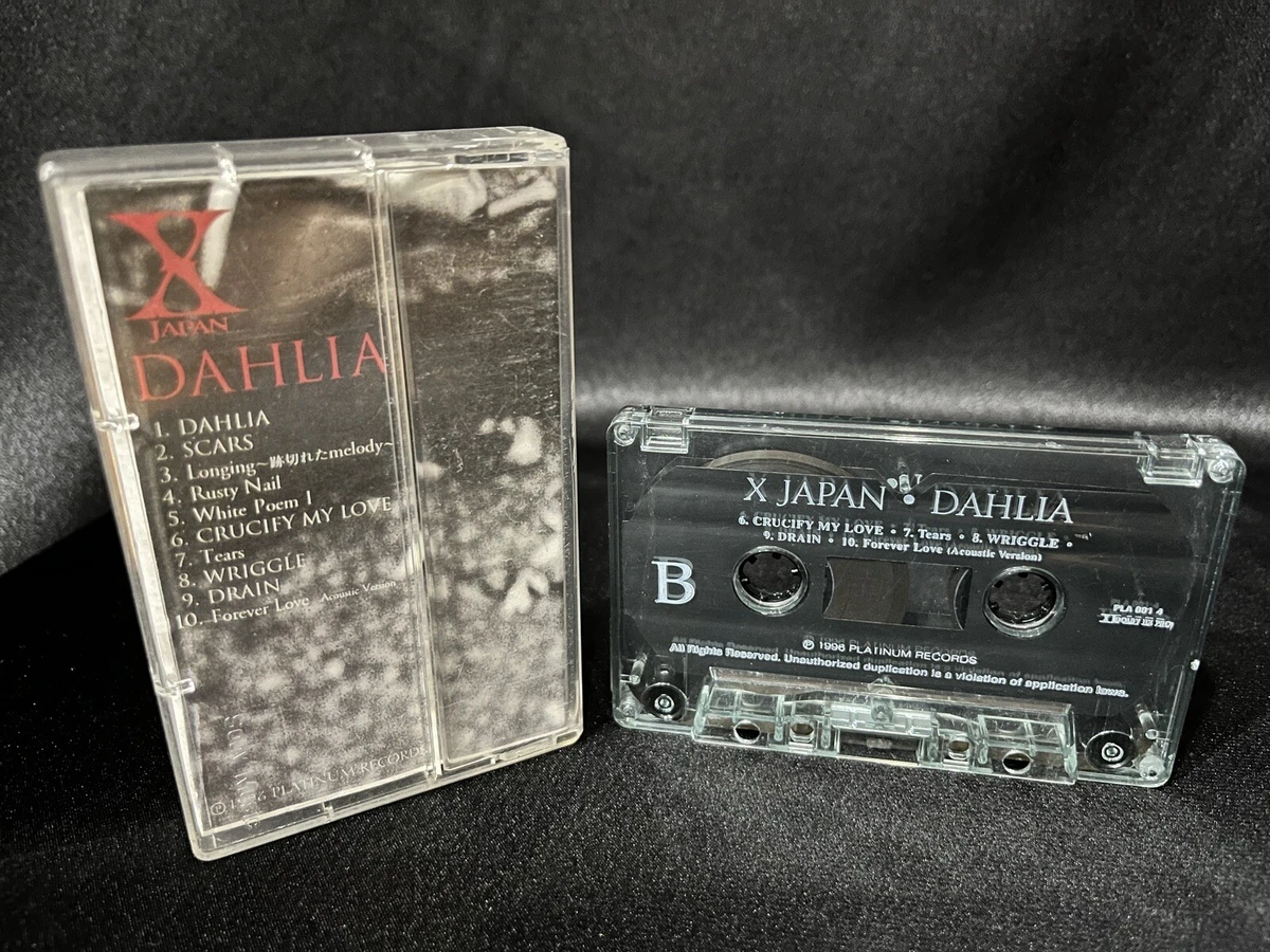 エックス ジャパン X Japan Dahlia Cassette Tape (Sony 1996