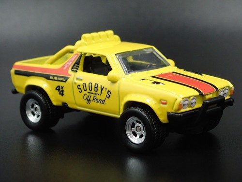 1970-1981 SUBARU BRAT PICKUP TRUCK SOOBY'S 1:64 SCALE DIORAMA DIECAST MODEL CAR - Picture 8 of 8