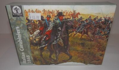 Waterloo 1815 Co 1:72 Italian Carabiniers 1848 Kit (12pcs) #AP 005 NIB