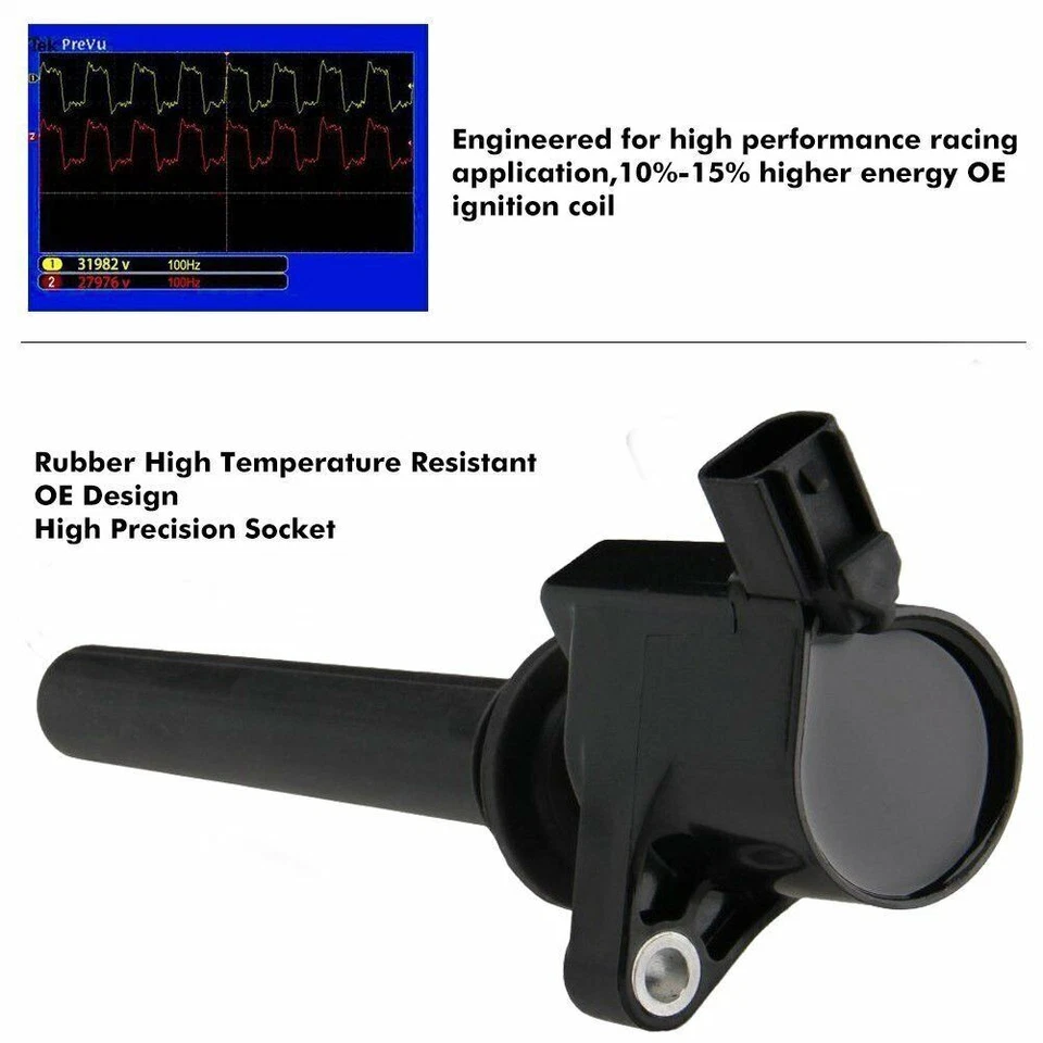 Bobinas de encendido 6 piezas para Ford Escape Mazda Mercury 3,0 L V6 DG500 FD502 2001-2007 Foto 4 de 4