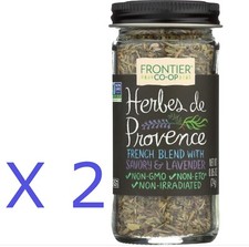 2 New Frontier Co-Op Herbes De Provence 0.85 oz each Free US Shipping
