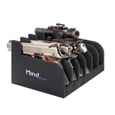 Mind and Action Foam Pistol Rack Handgun Holder for Gun Safe Gun Cabinet Acce...