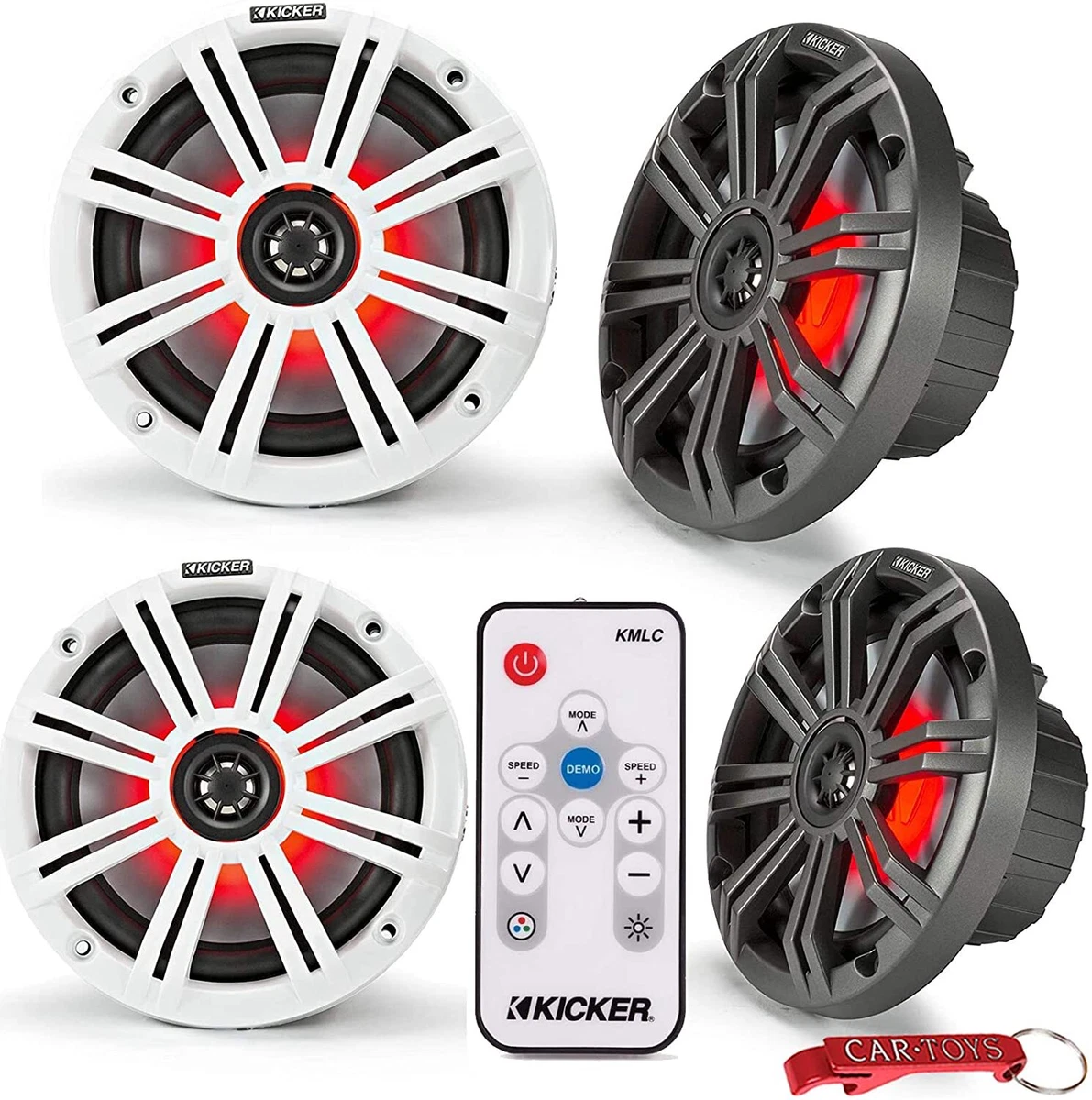 Kicker 4 hotsell inch marine speakers